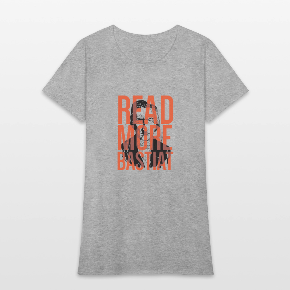 Read More Bastiat | Women's Tee - heather gray