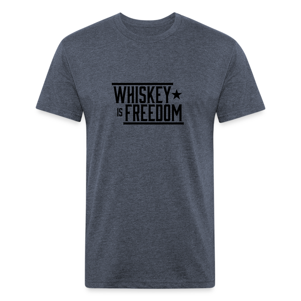 Whiskey is Freedom | Men's Tee - heather navy