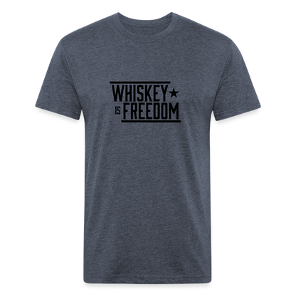 Whiskey is Freedom | Men's Tee - heather navy