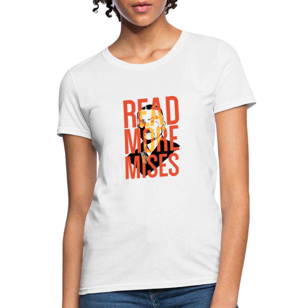 Read More Mises | Women's Tee - white