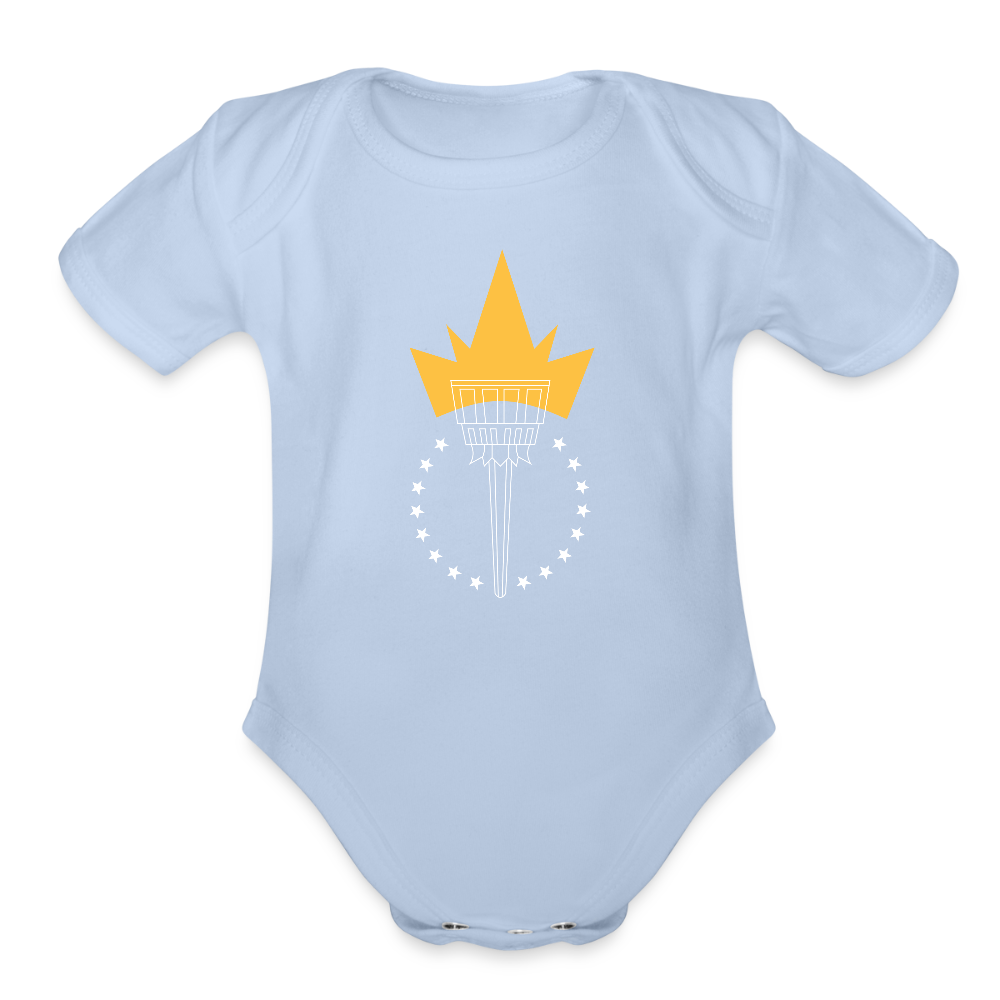 Freedom Torch | Baby Onesie - sky