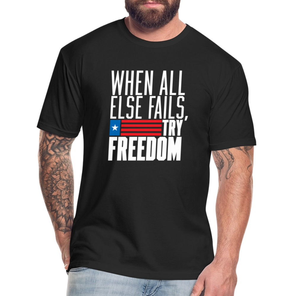 Try Freedom | Men's Tee - black