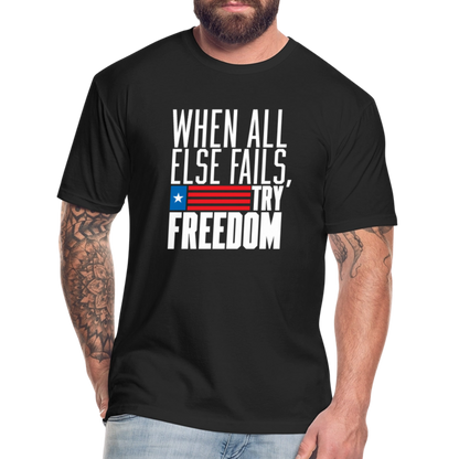 Try Freedom | Men's Tee - black