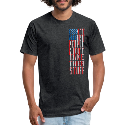 Don't Hurt People | Flag | Men's Tee - heather black