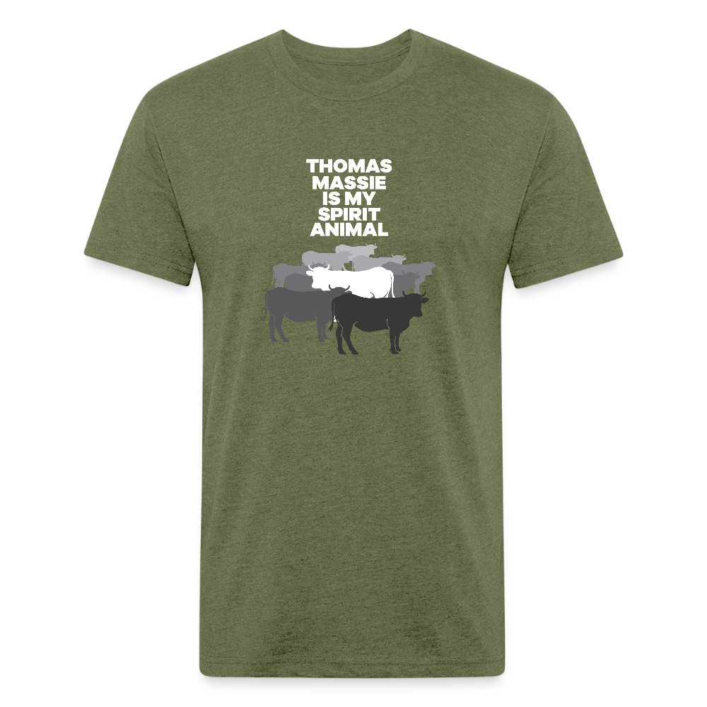 Thomas Massie Is My Spirit Animal | Men's Tee - heather military green