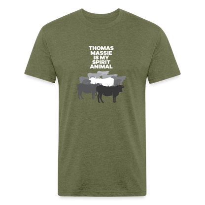 Thomas Massie Is My Spirit Animal | Men's Tee - heather military green