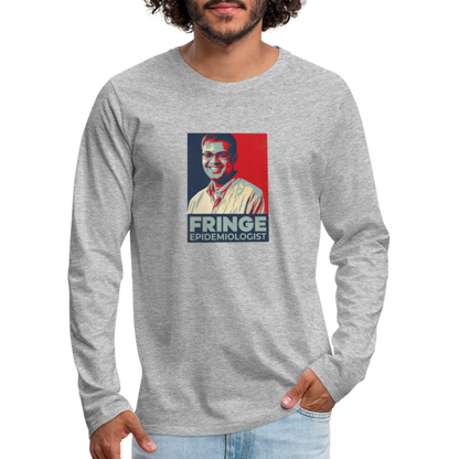 Fringe Epidemiologist | Men's Long Sleeve Tee - heather gray