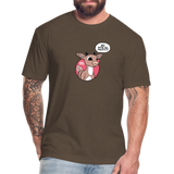 Rudolph Misfits | Men's Tee - heather espresso