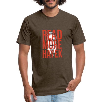 Read More Hayek | Men's Tee - heather espresso