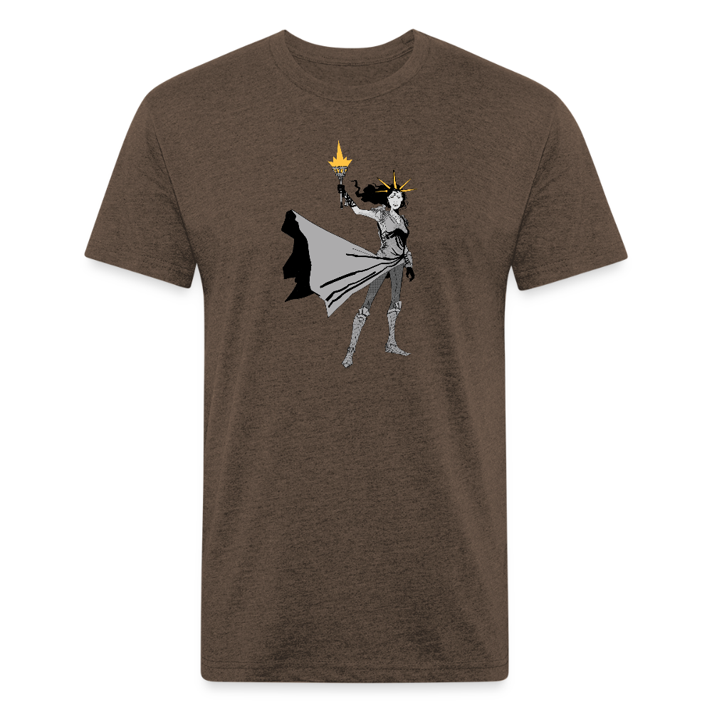 Liberty Hero | Men's Tee - heather espresso