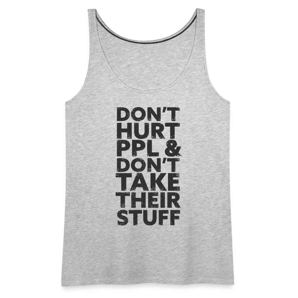 Don't Hurt People | Women's Tank - heather gray