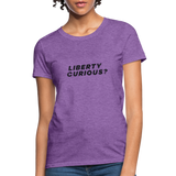 Liberty Curious? | Women's Tee - purple heather