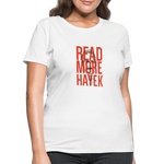 Read More Hayek | Women's Tee - white