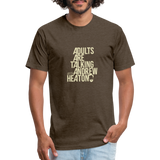 Adults Are Talking | Men's Tee - heather espresso