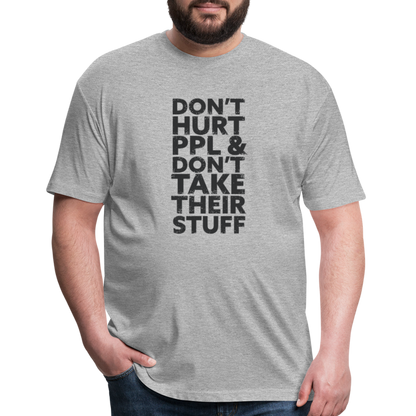 Don't Hurt People | Men's Tee - heather gray