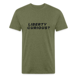 Liberty Curious? | Men's Tee - heather military green