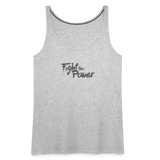 Fight the Power | Women's Tank - heather gray