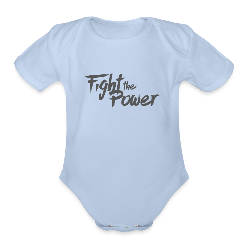 Fight the Power | Baby Onesie - sky