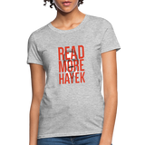 Read More Hayek | Women's Tee - heather gray