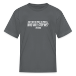 Ayn Rand Quote | Youth Tee - charcoal