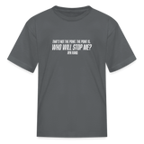 Ayn Rand Quote | Youth Tee - charcoal