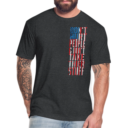 Don't Hurt People | Flag | Men's Tee - heather black