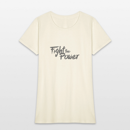 Fight the Power | Women's Tee - off white
