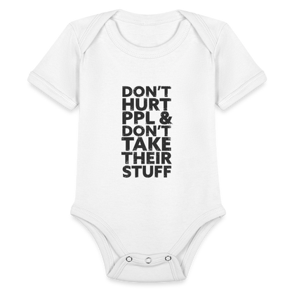 Don't Hurt People | Baby Onesie - white