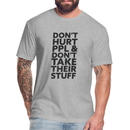 Don't Hurt People | Men's Tee - heather gray