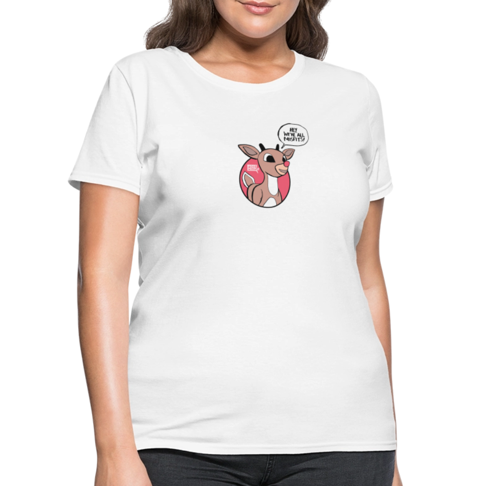 Rudolph Misfits | Women's Tee - white