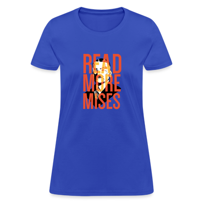 Read More Mises | Women's Tee - royal blue