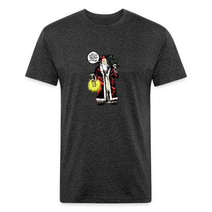 2021 Santa | Men's Tee - heather black