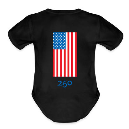 Spirit of '76 | Baby Onesie - black