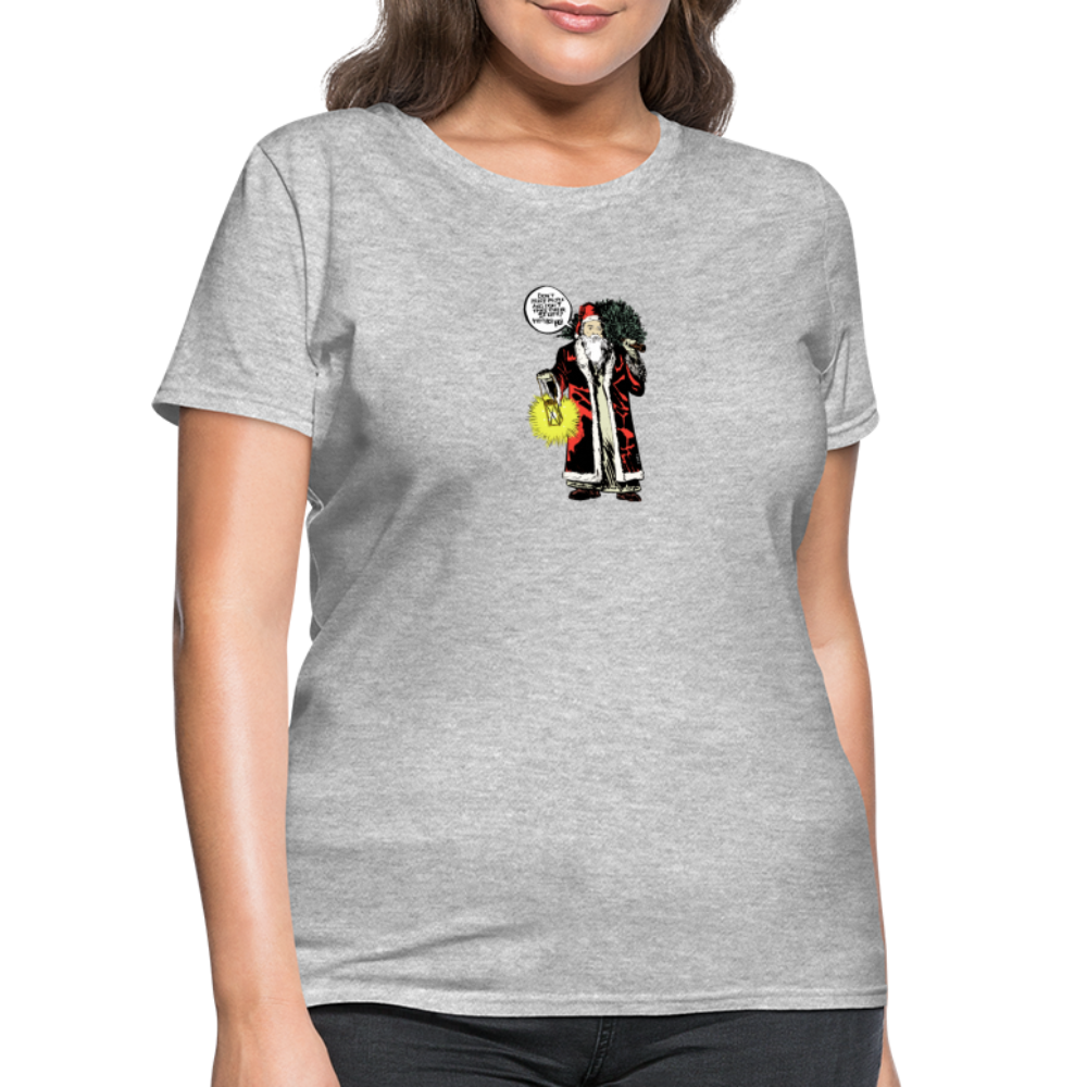 2021 Santa | Women's Tee - heather gray