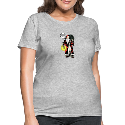 2021 Santa | Women's Tee - heather gray