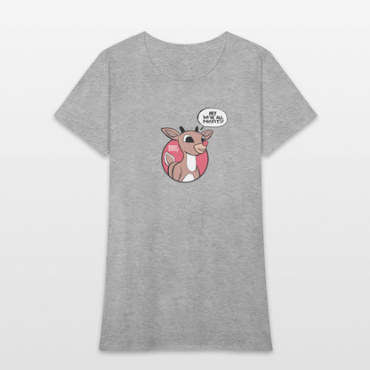 Rudolph Misfits | Women's Tee - heather gray