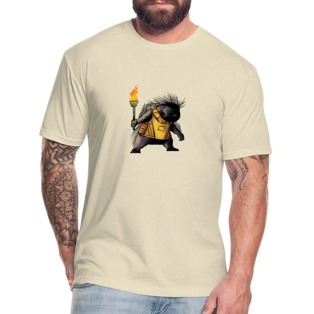 Free the Porcupine | Men's Tee - heather cream