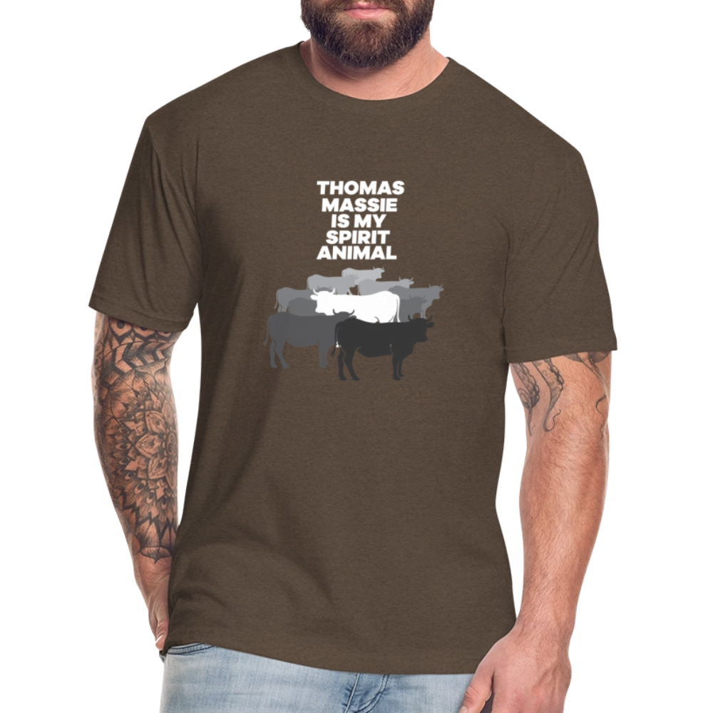 Thomas Massie Is My Spirit Animal | Men's Tee - heather espresso