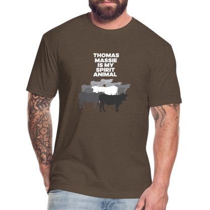 Thomas Massie Is My Spirit Animal | Men's Tee - heather espresso