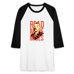 Read More Mises | Baseball Tee - white/black