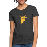 Liberty Head | Women's Tee - heather black