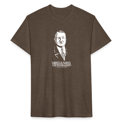 Ludwig von Mises Quote | Men's Tee - heather espresso