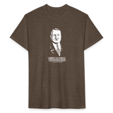 Ludwig von Mises Quote | Men's Tee - heather espresso