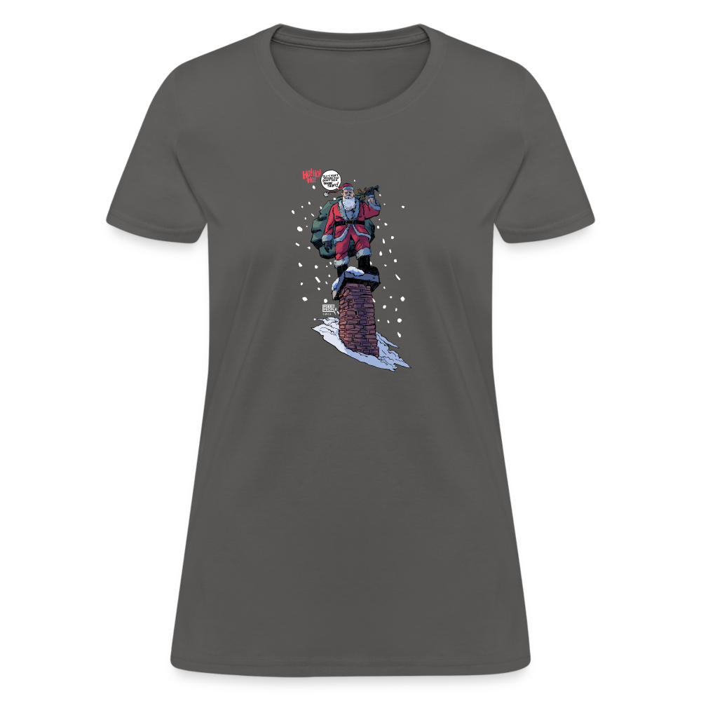 2024 Santa | Women's Tee - charcoal