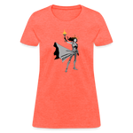 Liberty Hero | Women's Tee - heather coral