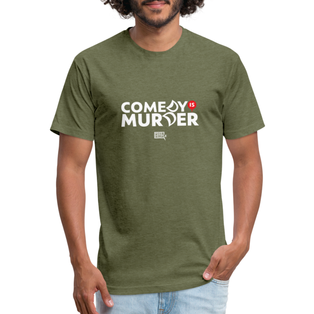 Comedy is Murder | Men's Tee - heather military green