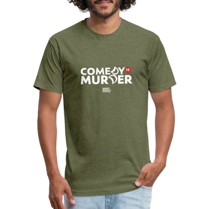 Comedy is Murder | Men's Tee - heather military green