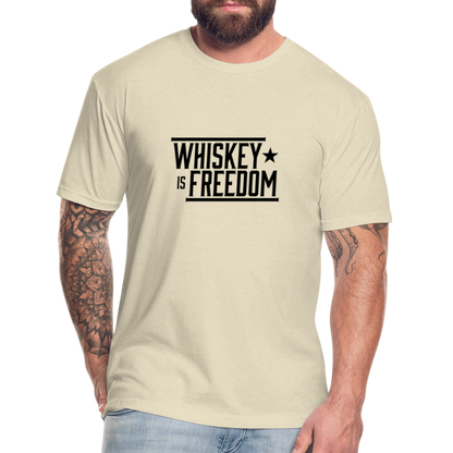 Whiskey is Freedom | Men's Tee - heather cream