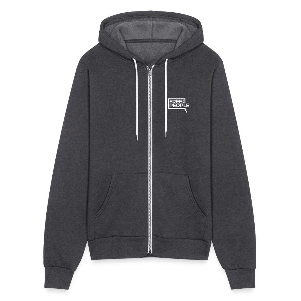 Free the People | Zip Hoodie - charcoal grey