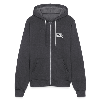 Free the People | Zip Hoodie - charcoal grey